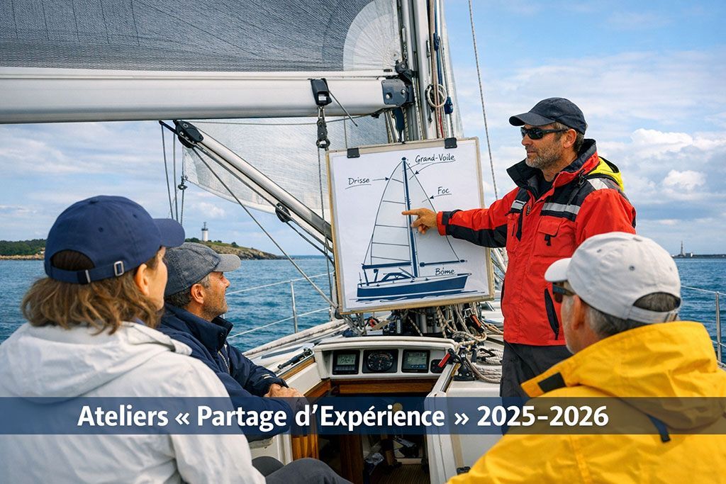 « Partage d’Expérience » / Le Vent Le réglage des voiles
