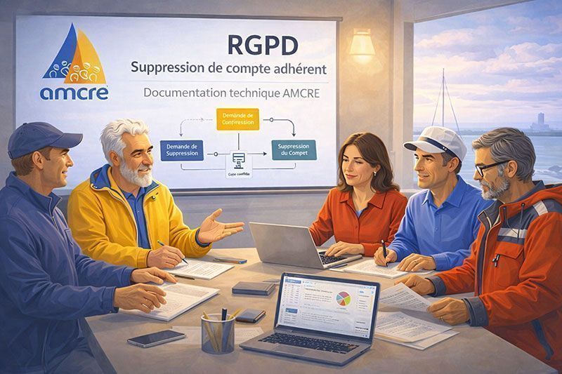 Suppression de compte adhérent